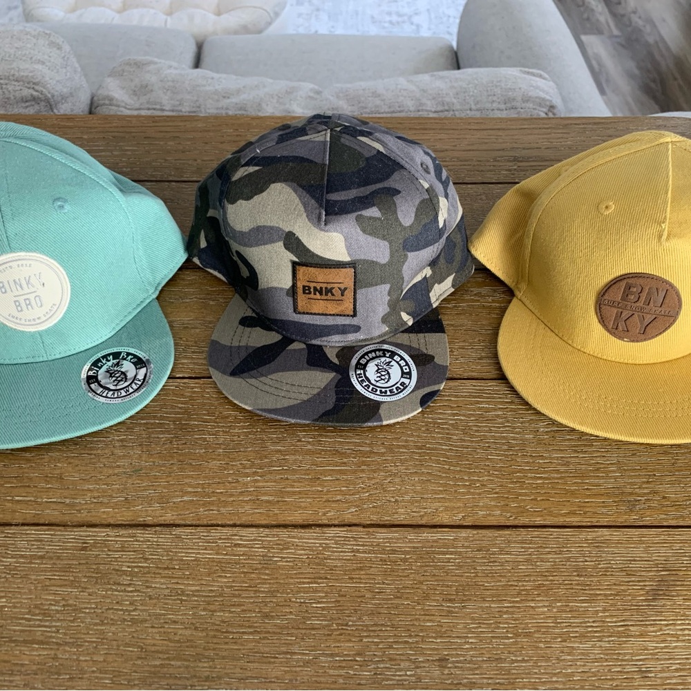 Toddler Binky Bro Hats, All 3